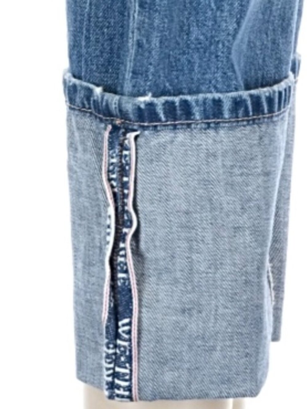 NWT We The Free Slim Shade Selvedge Jeans Boho Cotton Size 25 $148 - Picture 13 of 15